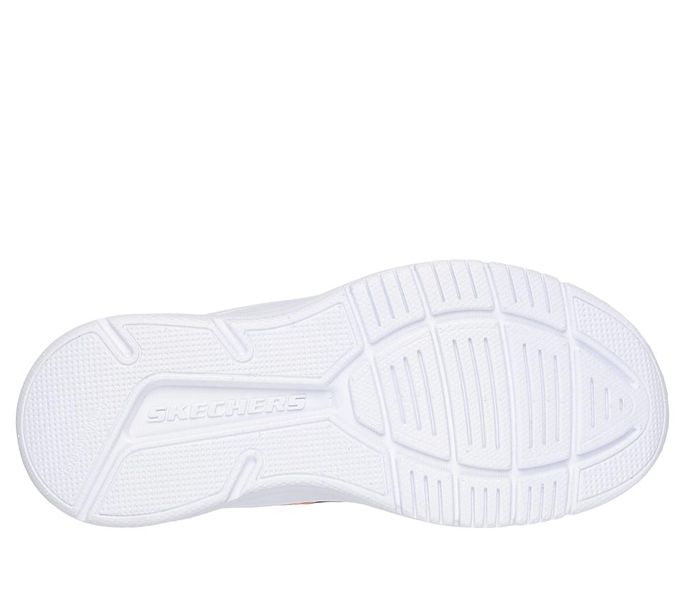 Boys's Skechers Microspec Advance Slip On Shoes Navy / Orange  USA |  1235-LEDRW