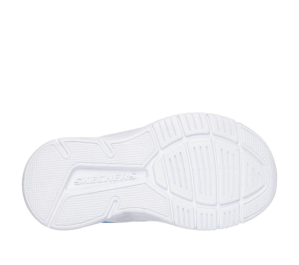 Boys's Skechers Microspec Advance Sneakers Blue / Lime  USA |  6802-IRKCQ