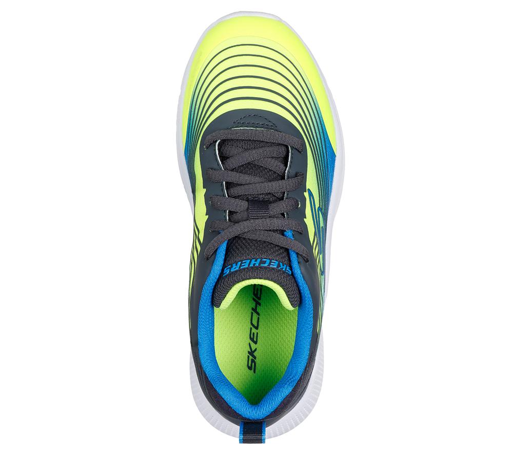 Boys's Skechers Microspec Advance - Revconix Sneakers Yellow / Blue  USA |  6418-JEYWA