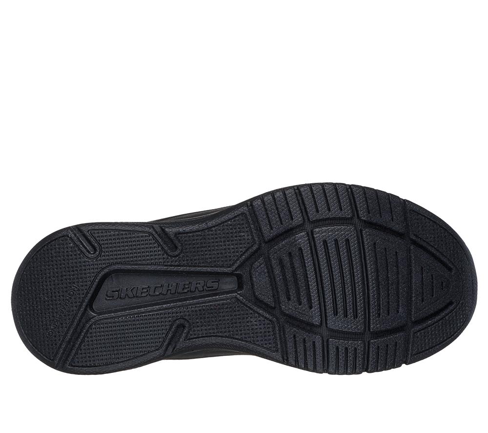 Boys's Skechers Microspec Advance - Revconix Lace Up Shoes Black / Silver  USA |  2740-NPTVF