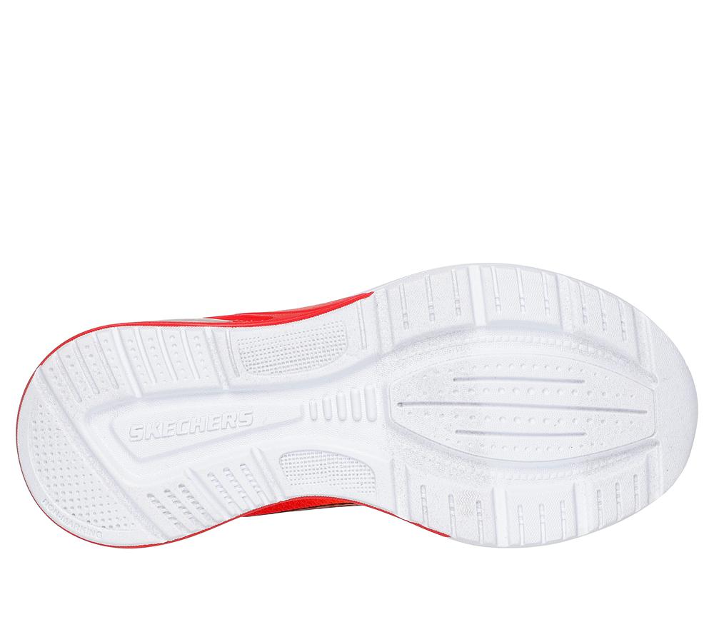Boys's Skechers Microspec Max Advance - Vadieno Sneakers Black / Red  USA |  8051-VYPJD