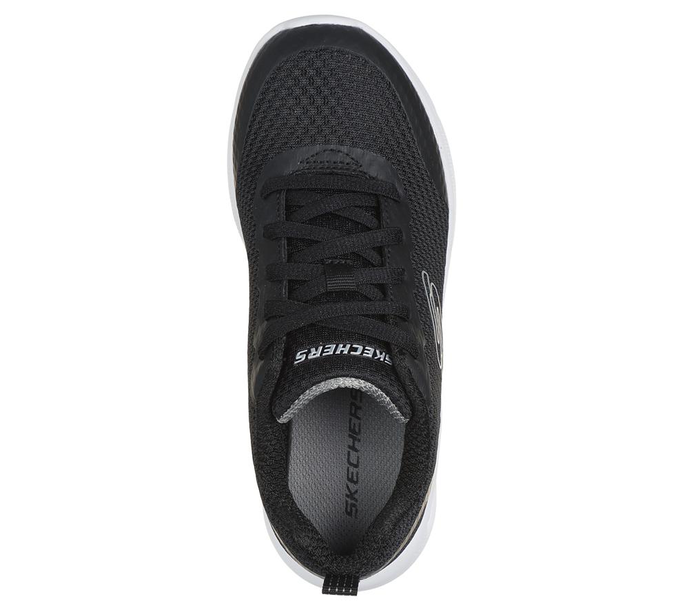 Boys's Skechers Microspec Max - Kaptix Sneakers Black  USA |  5014-EQTVJ
