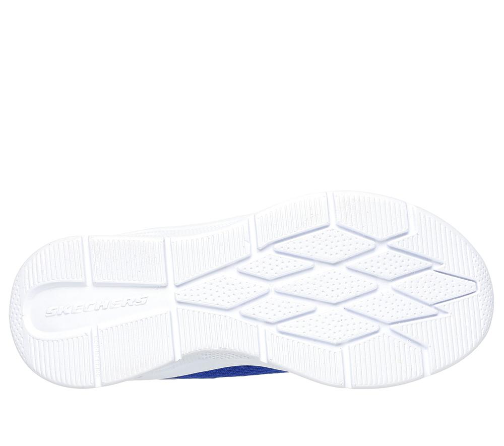 Boys's Skechers Microspec Max Sneakers Blue / Lime  USA |  6490-WHKQY
