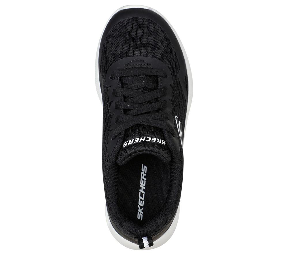 Boys's Skechers Microspec Max Sneakers Black  USA |  9425-UMYBN