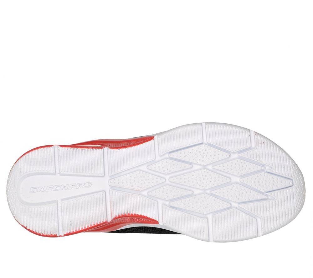 Boys's Skechers Microspec Max - Gorvix Sneakers Black / Red  USA |  6540-BYQOH