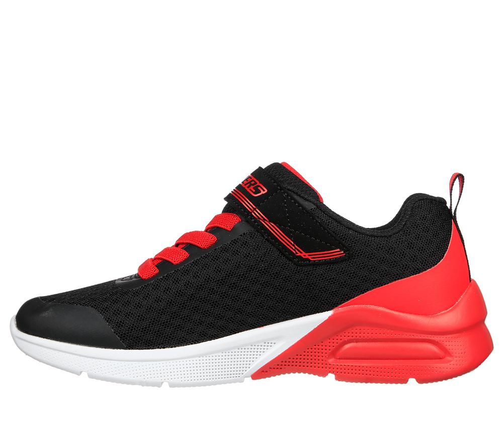 Boys's Skechers Microspec Max - Gorvix Sneakers Black / Red  USA |  6540-BYQOH