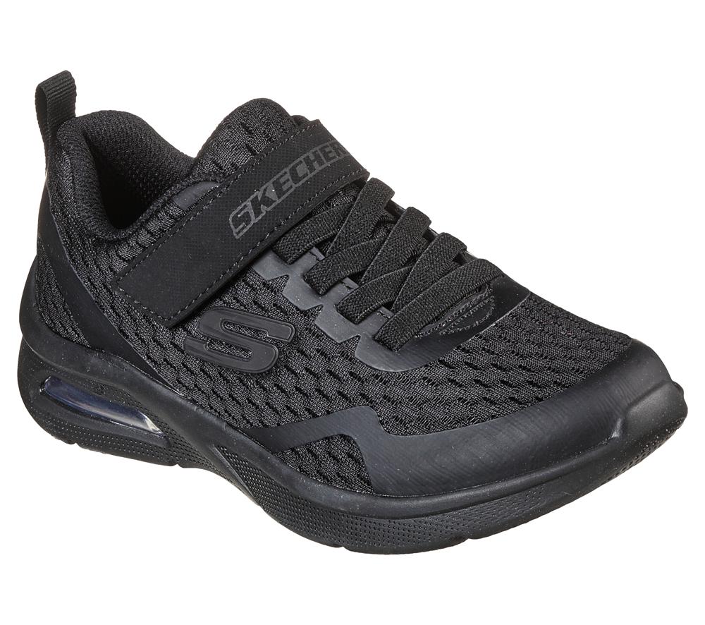 Boys's Skechers Microspec Max - Torvix Sneakers Black  USA |  3645-GLJVI