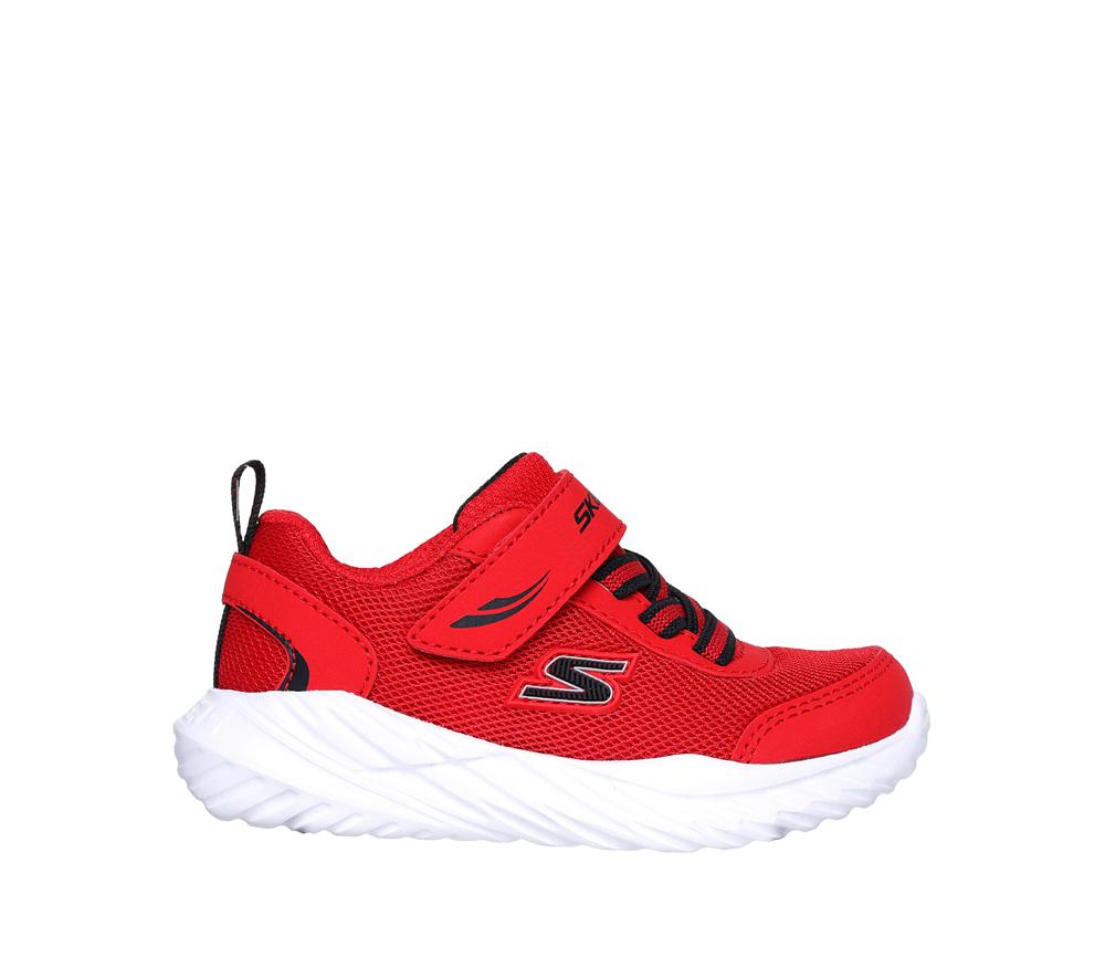 Boys\'s Skechers Nitro Sprint Sneakers Red / Black  USA |  7063-RZFHW