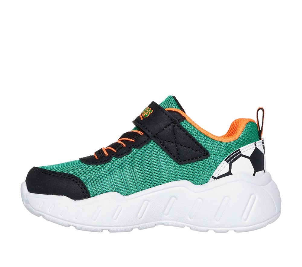 Boys's Skechers Play Scene Sneakers Green / Multicolor  USA |  4186-BGTAV