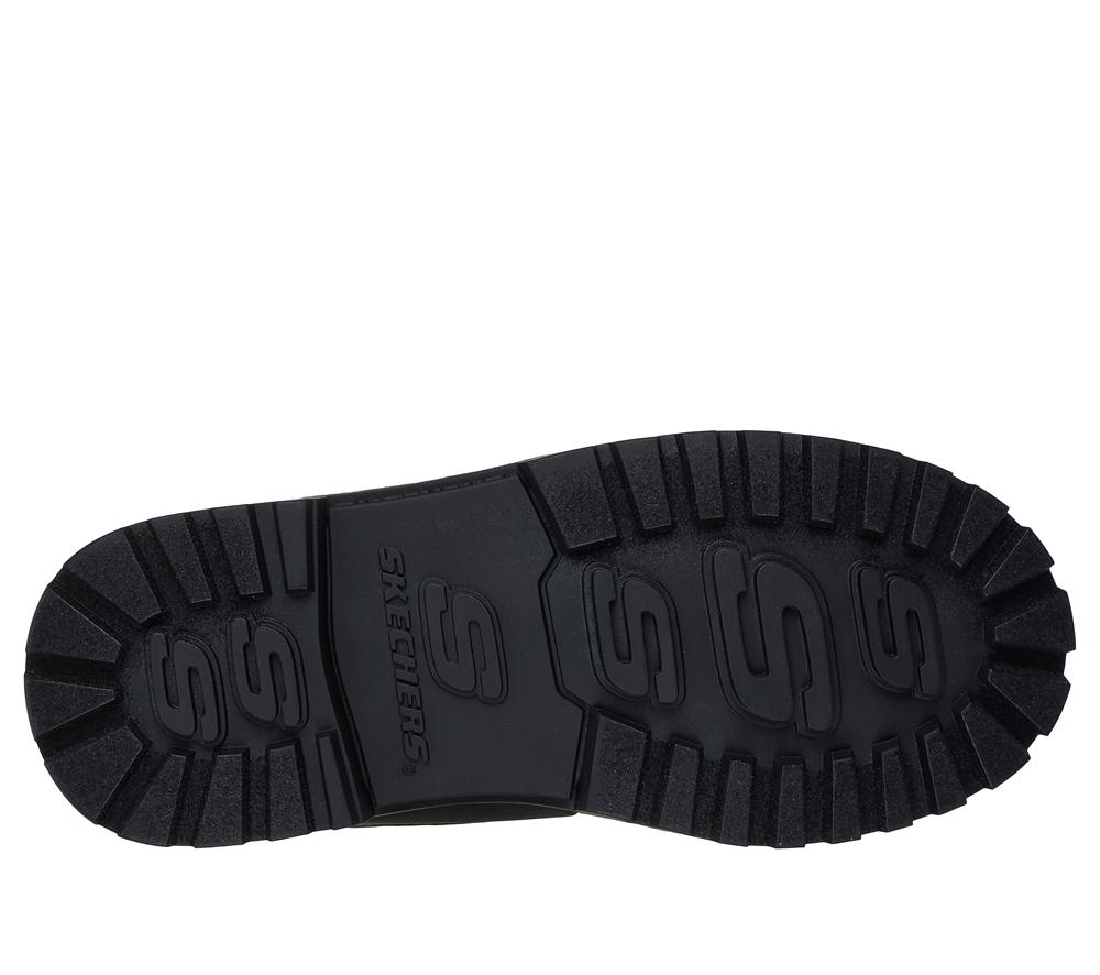 Boys's Skechers Power Reach - Hydro-Tread Lace Up Shoes Black  USA |  4397-KADFJ