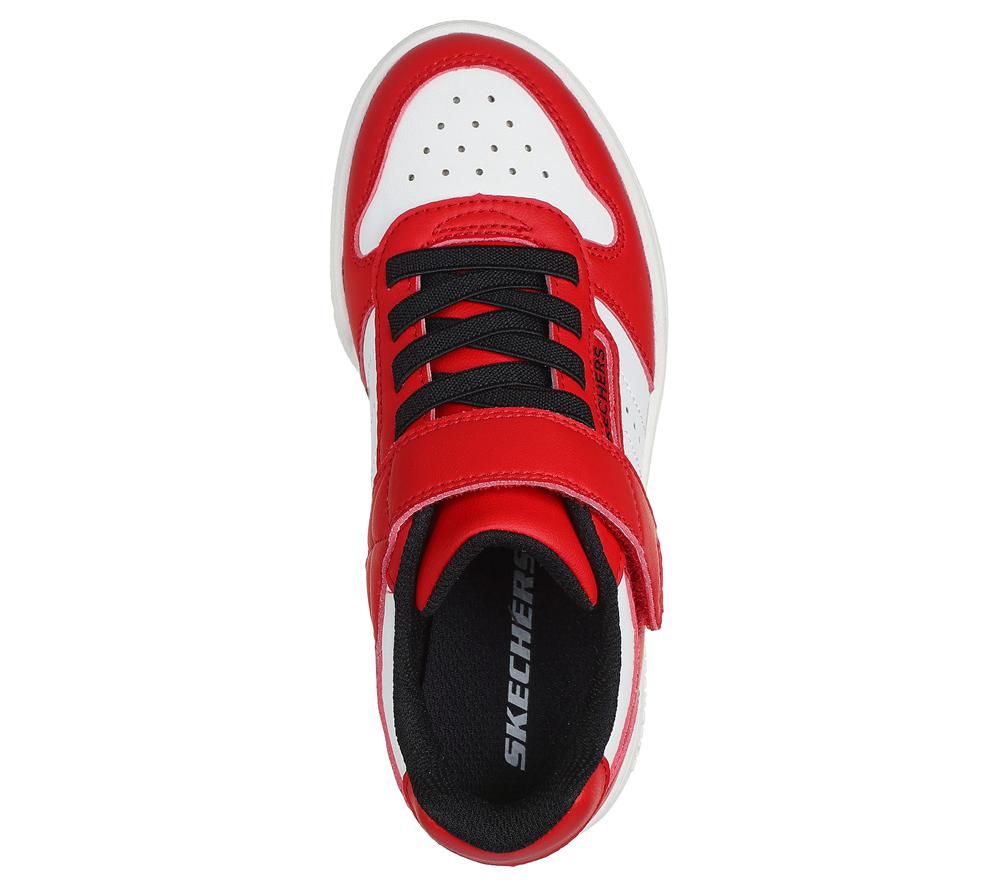 Boys's Skechers Quick Street Sneakers Red / White  USA |  3462-ZYUEM