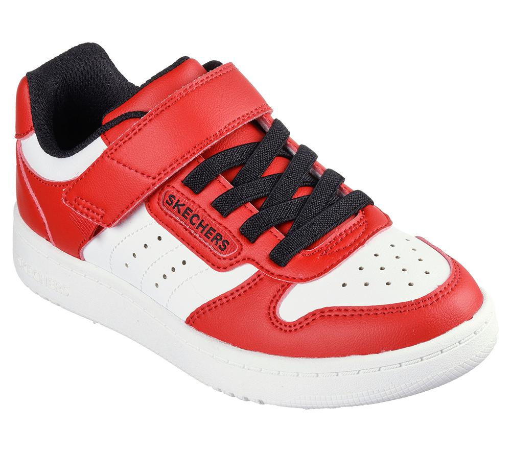 Boys's Skechers Quick Street Sneakers Red / White  USA |  3462-ZYUEM