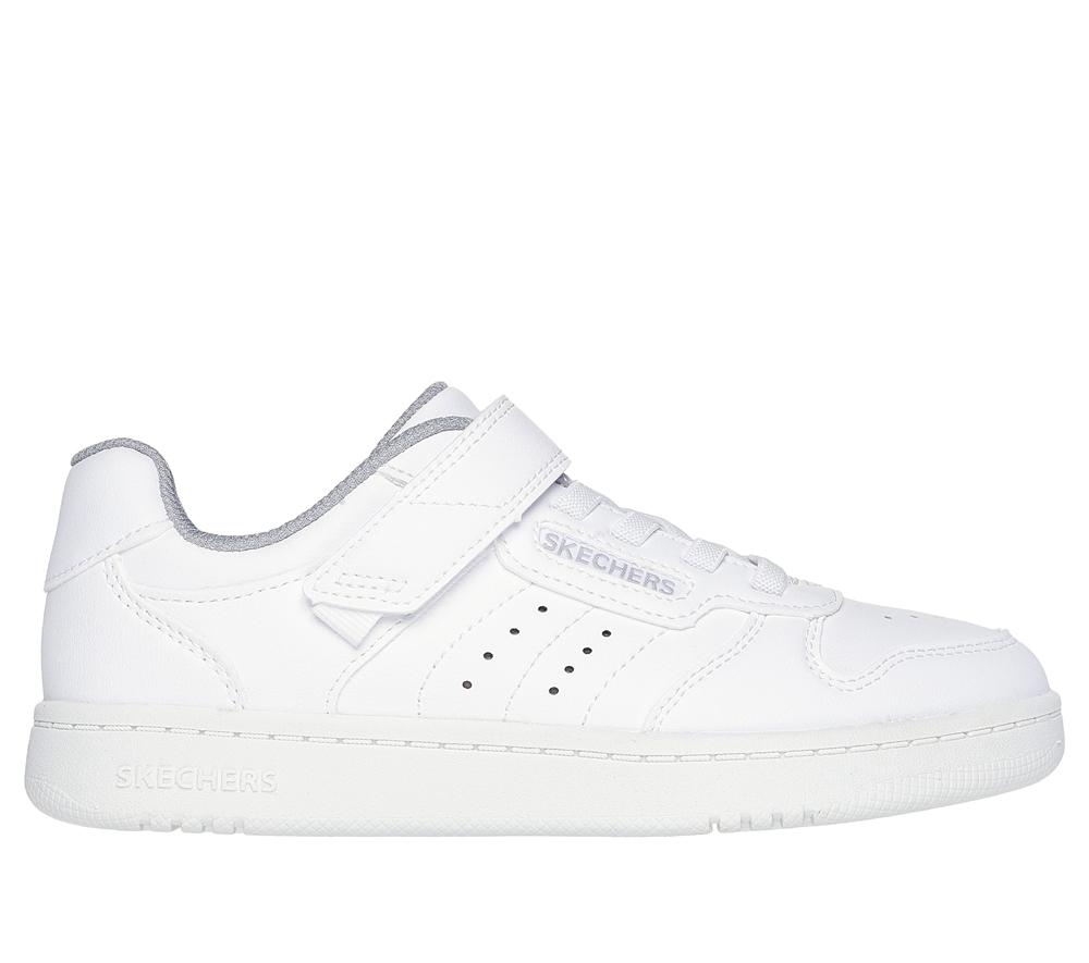 Boys\'s Skechers Quick Street Sneakers White  USA |  4271-YJZMG