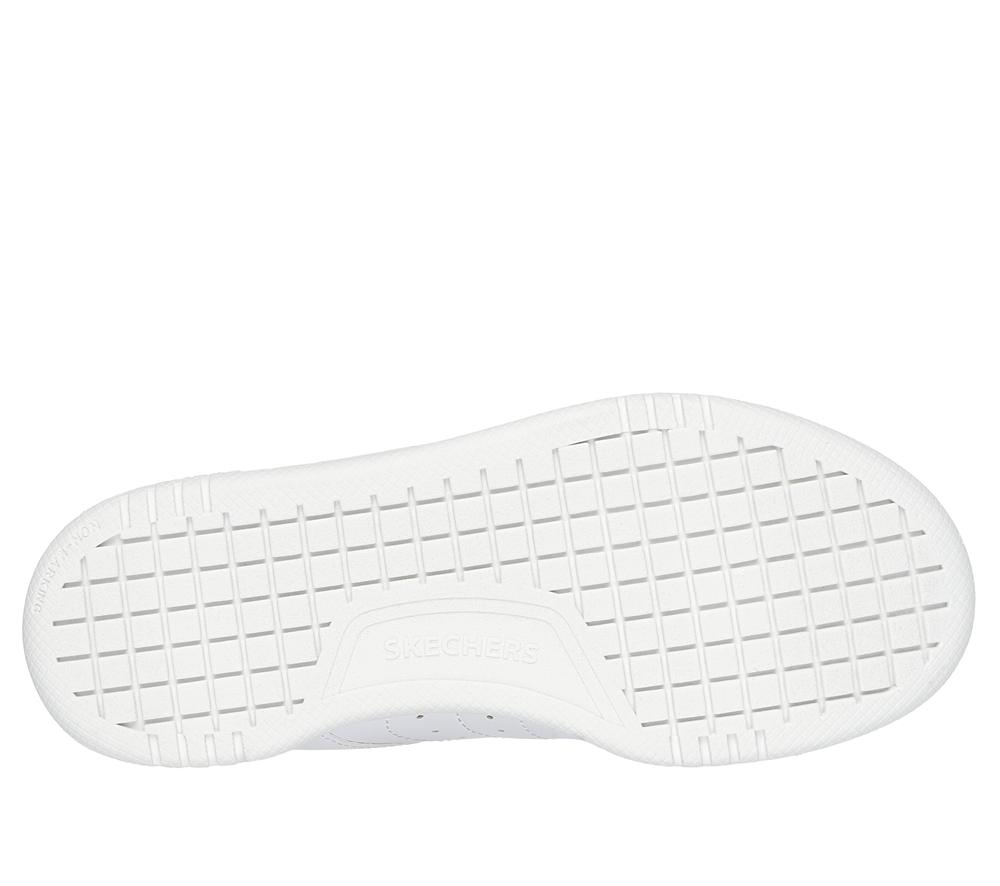 Boys's Skechers Quick Street - Vorton Lace Up Shoes White  USA |  4518-CYLDB