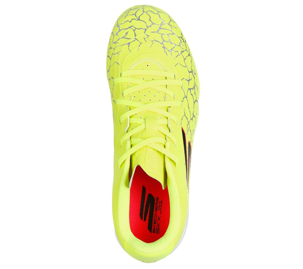 Boys's Skechers SKX_1.5 Jr Youth TF Sneakers Yellow / Black  USA |  3142-FQSYL