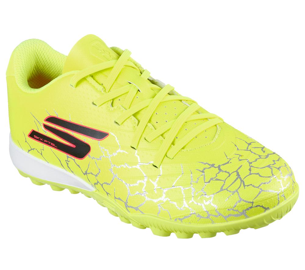 Boys's Skechers SKX_1.5 Jr Youth TF Sneakers Yellow / Black  USA |  3142-FQSYL