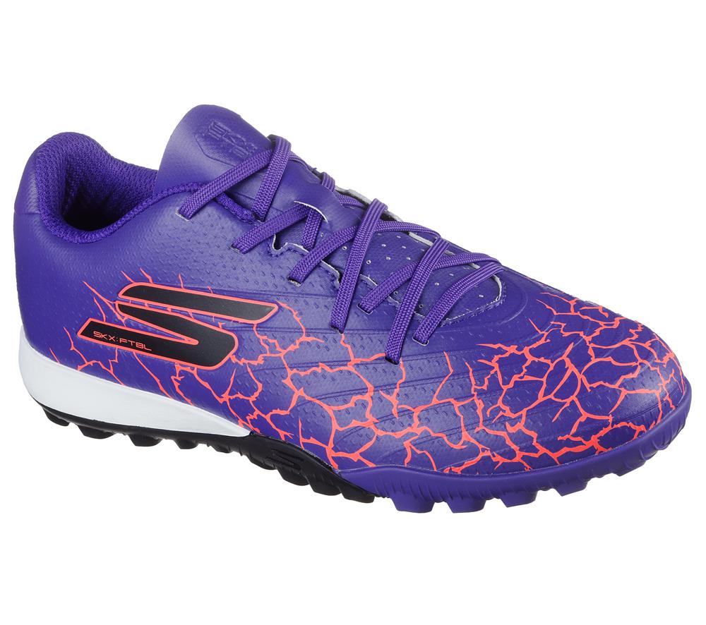 Boys's Skechers SKX_1.5 Jr Youth TF Sneakers Purple  USA |  9645-UTNCZ