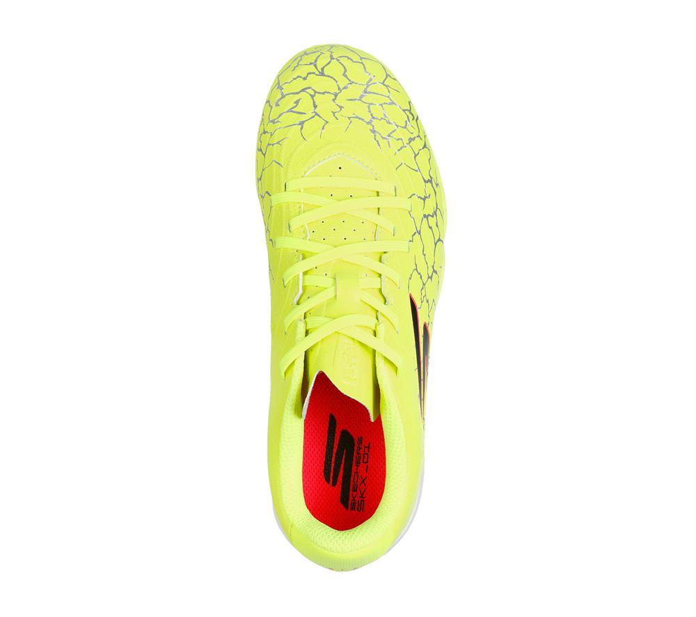Boys's Skechers SKX_ 1.5 Jr Td TF Sneakers Yellow / Black  USA |  4875-NJKUP
