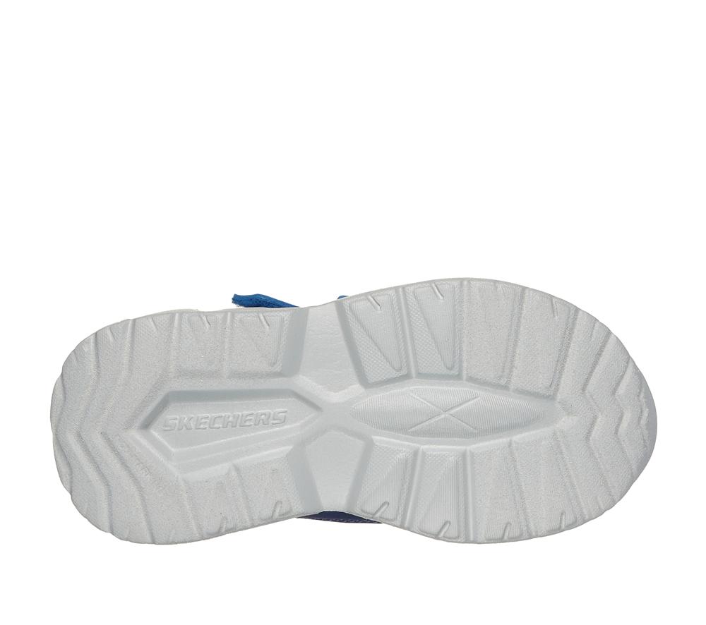 Boys's Skechers S-Lights: Magna-Lights - Thunder Squad Light Up Sneakers Navy / Lime  USA |  1296-SEOWX