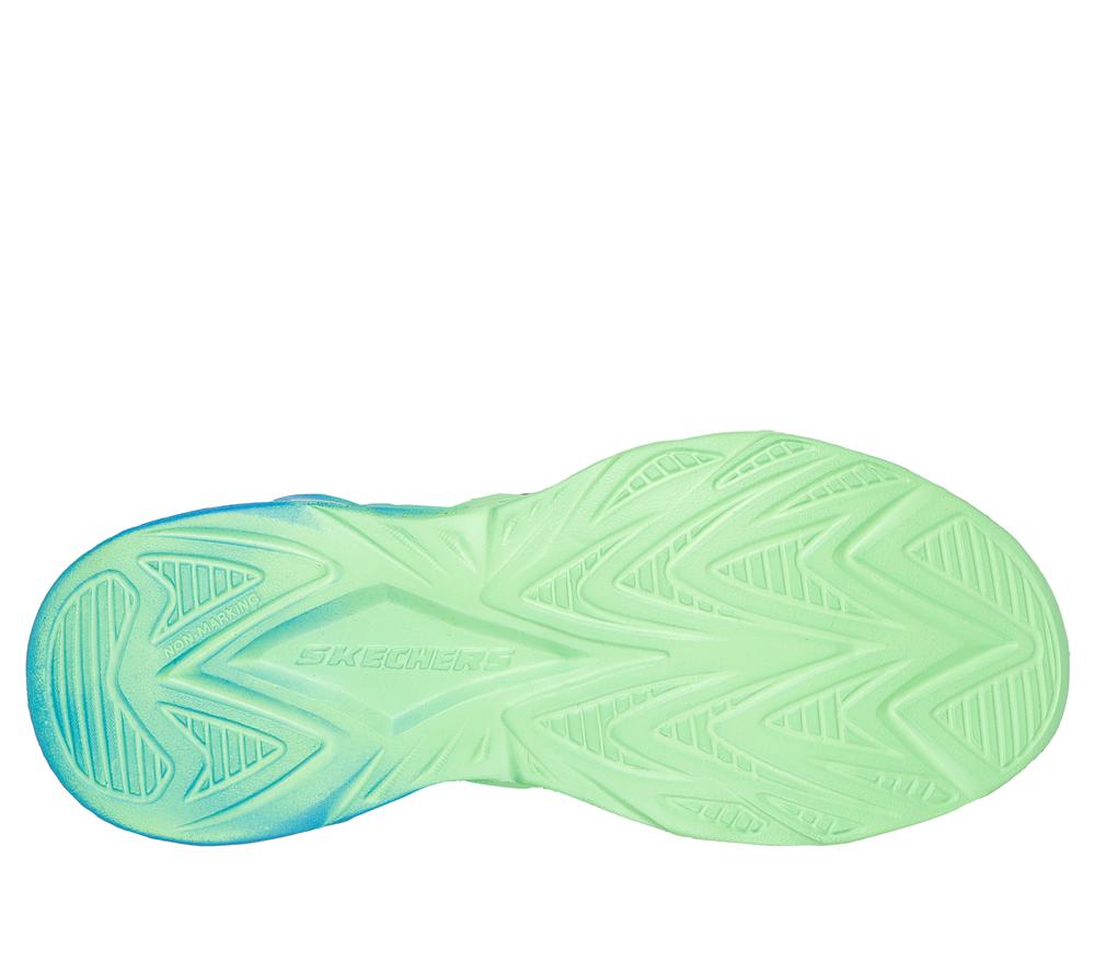 Boys's Skechers S-Lights: Vortex 2.0 - Quantroid Light Up Sneakers Navy / Blue  USA |  6210-NOBIH