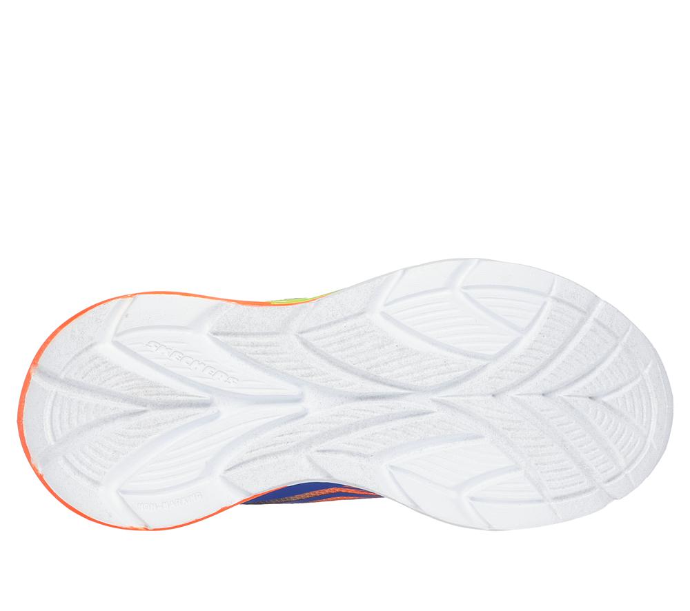 Boys's Skechers S Lights: Flex-Glow Ultra Sneakers Blue / Multicolor  USA |  5017-WOXIC