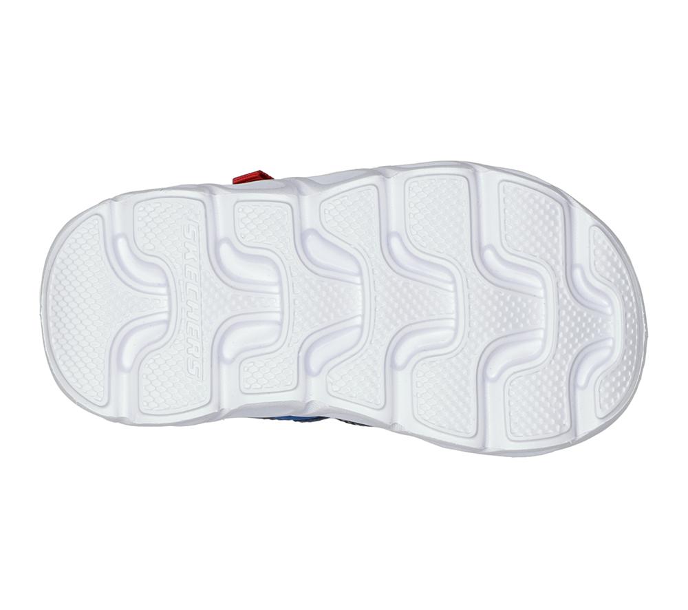 Boys's Skechers S Lights: Hypno-Splash - Sunzys Sandals Navy / Blue  USA |  9052-ECUBJ