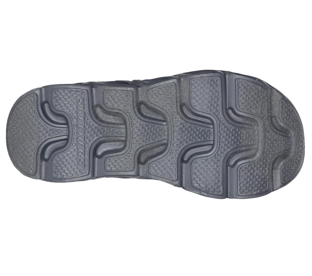 Boys's Skechers S Lights: Hypno-Splash - Sun Breaks Light Up Sneakers Black / Olive  USA |  6804-YSMUL