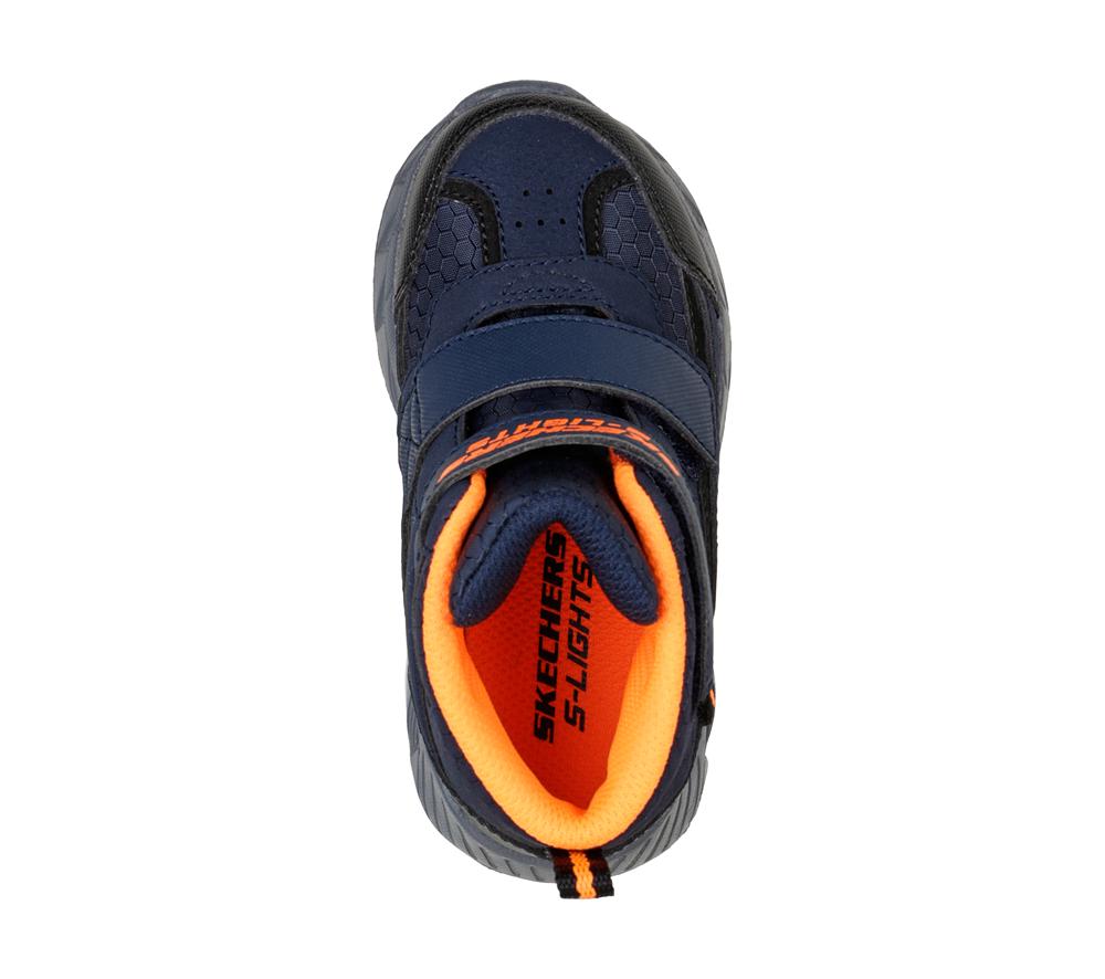 Boys's Skechers S Lights: Magna-Lights - Frosty Fun Sneakers Navy / Black  USA |  3978-WVOJF