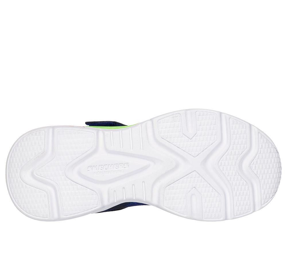 Boys's Skechers S Lights: Tri-Namics Light Up Sneakers Navy / Lime  USA |  6290-DSQJU