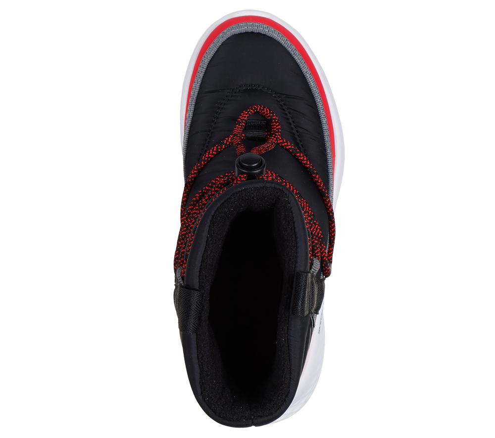 Boys's Skechers Skech-Lite Pro - Cozy-Glide Slip On Shoes Black / Red  USA |  5649-JBVUD