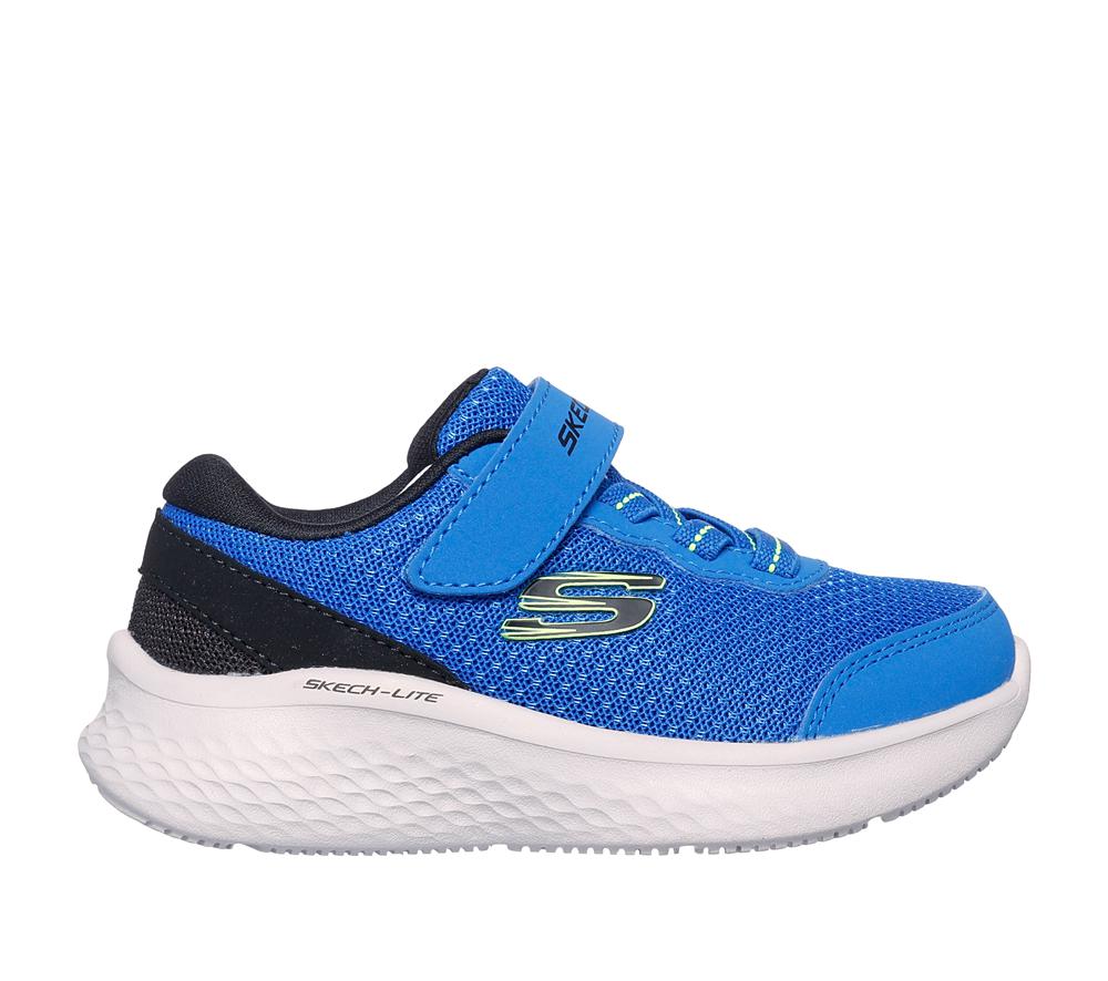 Boys\'s Skechers Skech-Lite Pro - Sprint Surge Slip On Shoes Blue / Black  USA |  3021-CJFBK