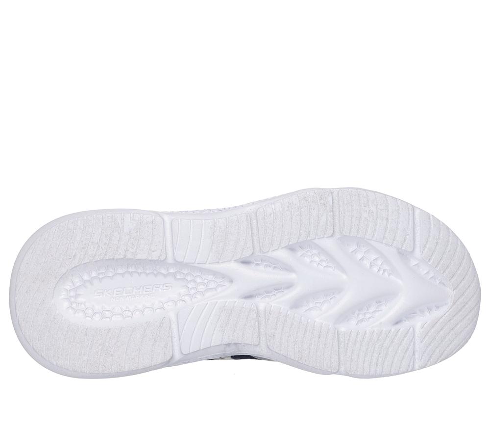 Boys's Skechers Slip-ins: Meteor-Lights - Brisk-Beams Slip On Shoes Navy / Black  USA |  8763-KOVAC