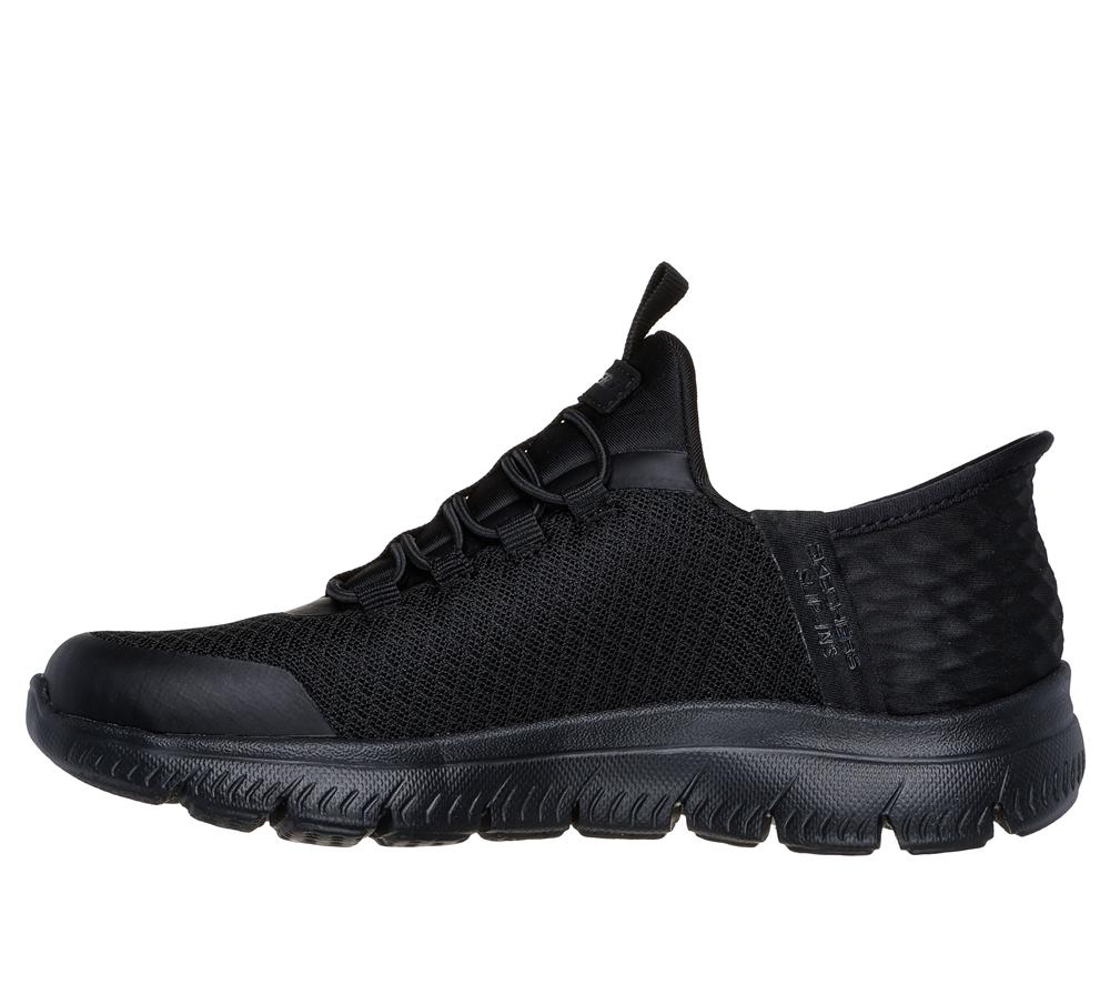 Boys's Skechers Slip-ins: Summits - High Range Slip On Shoes Black  USA |  4528-SDEFO