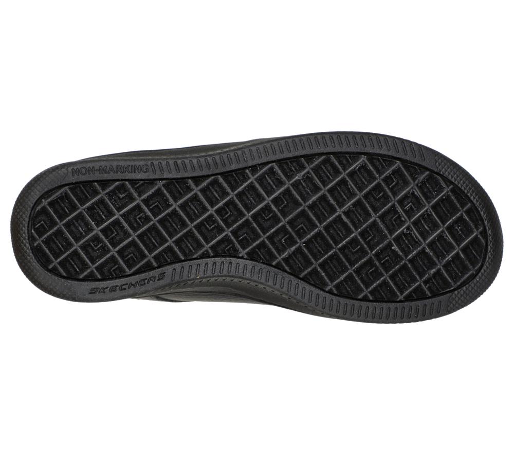 Boys's Skechers Sport Court 92 Sneakers Black  USA |  1628-BGZAR