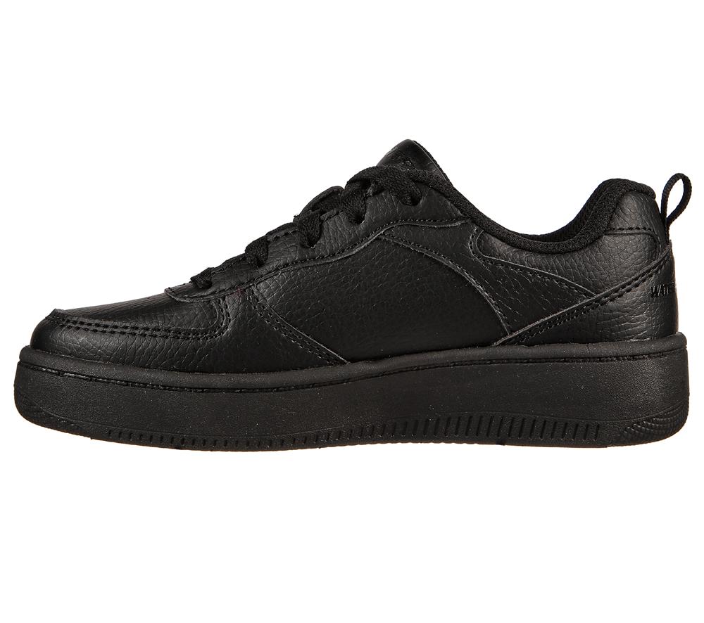 Boys's Skechers Sport Court 92 Sneakers Black  USA |  1628-BGZAR