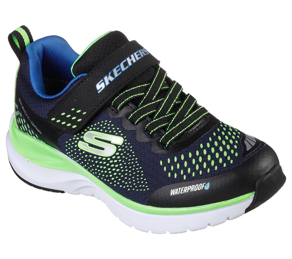 Boys's Skechers Ultra Groove - Aquasonik Slip On Shoes Navy / Black  USA |  8164-ZSVTH