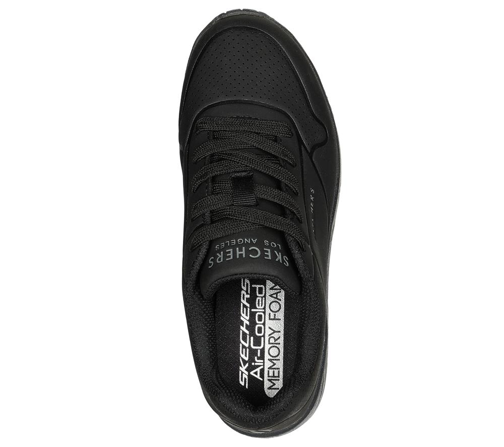 Boys's Skechers Uno Ice Sneakers Black  USA |  3190-MOIQB