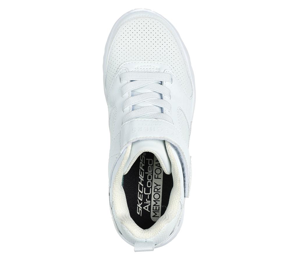 Boys's Skechers Uno Lite - Donex Sneakers White  USA |  7896-UEDWK