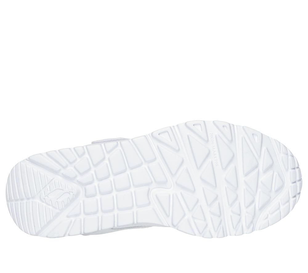 Boys's Skechers Uno Lite - Echo Surge Sneakers White  USA |  1507-HQXJM