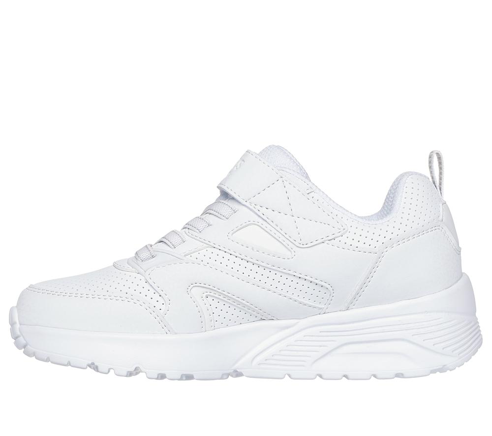 Boys's Skechers Uno Lite - Echo Surge Sneakers White  USA |  1507-HQXJM