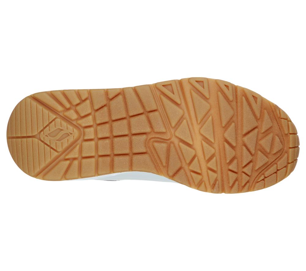 Boys's Skechers Uno - Air Blitz Slip On Shoes White  USA |  5782-OWDMK