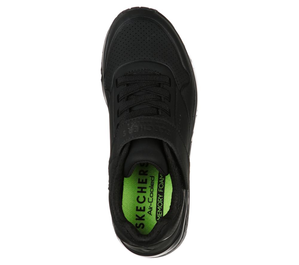 Boys's Skechers Uno - Air Blitz Sneakers Black  USA |  8365-AZCYI