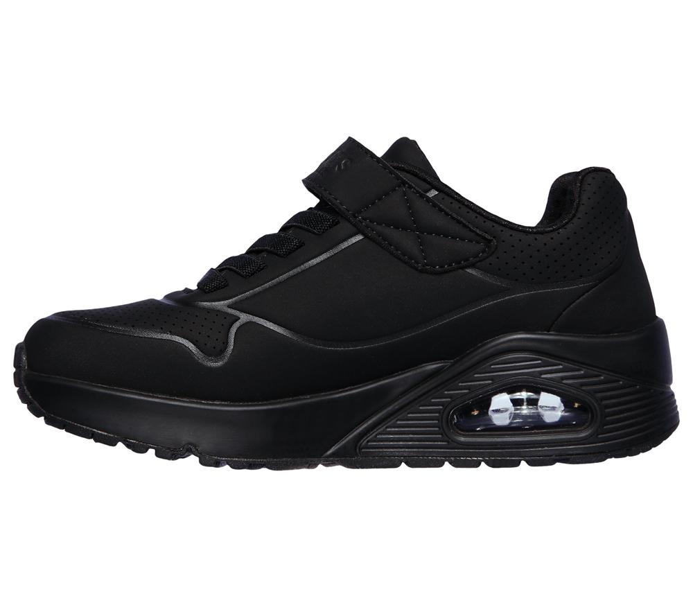 Boys's Skechers Uno - Air Blitz Sneakers Black  USA |  8365-AZCYI