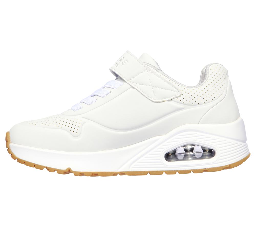 Boys's Skechers Uno - Air Blitz Sneakers White  USA |  7952-RSNGH