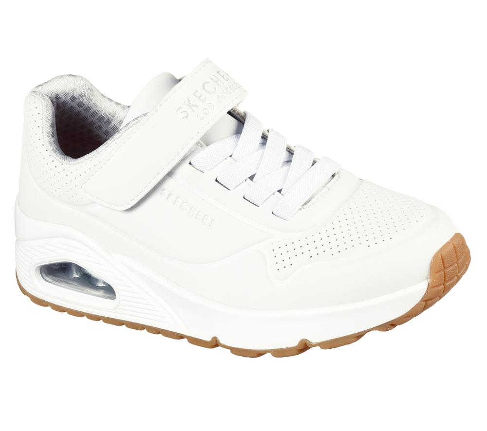 Boys's Skechers Uno - Air Blitz Sneakers White  USA |  7952-RSNGH