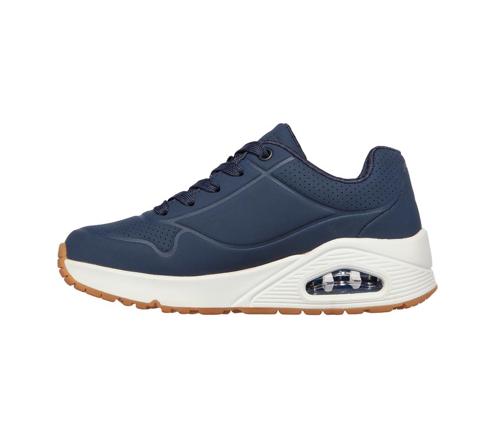 Boys's Skechers Uno - Stand on Air Lace Up Shoes Navy  USA |  8253-UCLOS