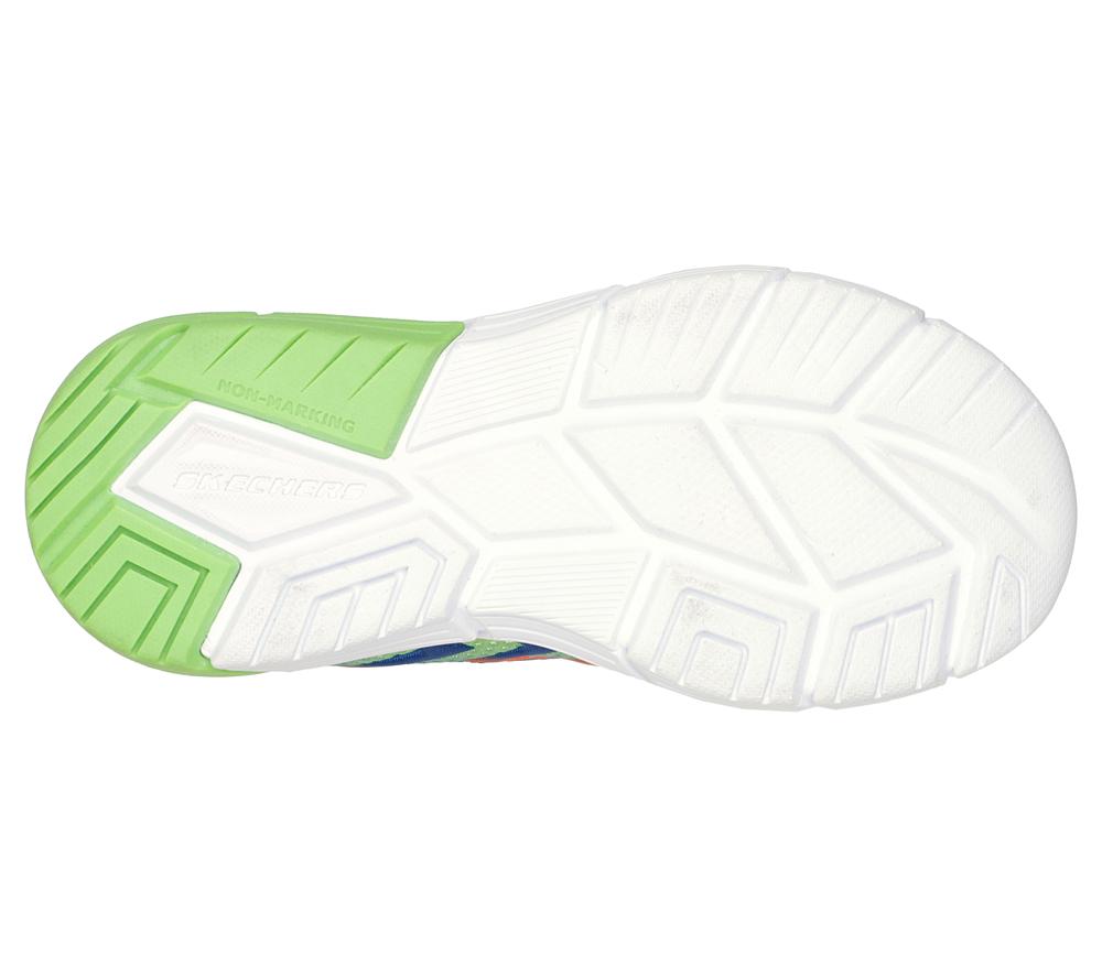 Boys's Skechers Vector-Matrix - Voltonik Slip On Shoes Blue / Multicolor  USA |  6029-SUJTM