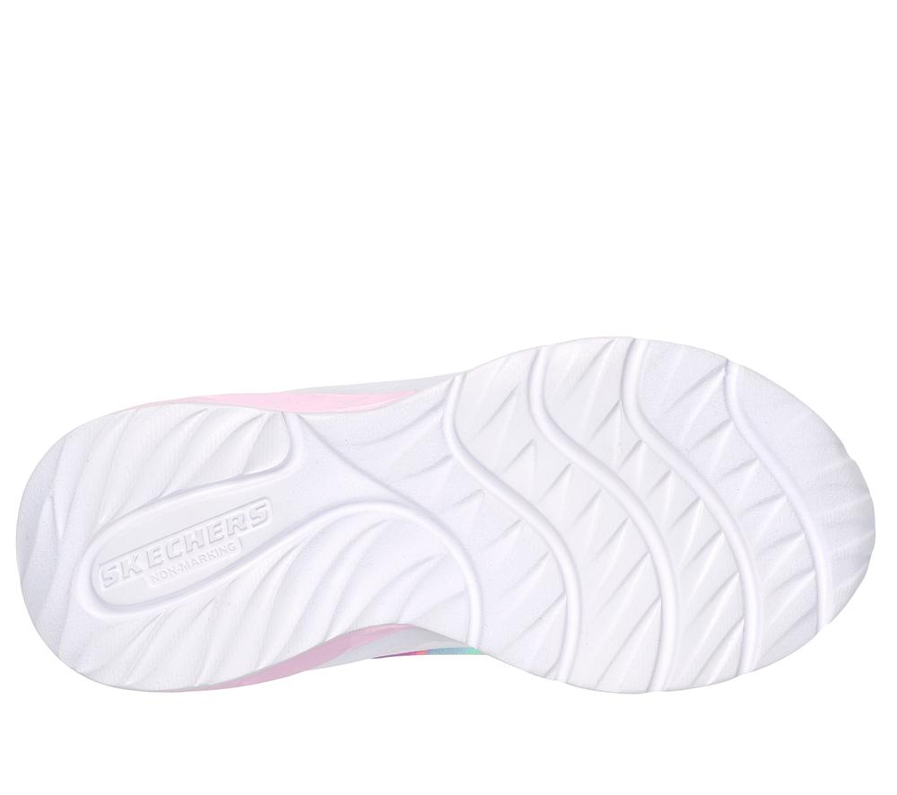 Girls's Skechers Coastline Sneakers Pink / Multicolor  USA |  1287-KHVUY
