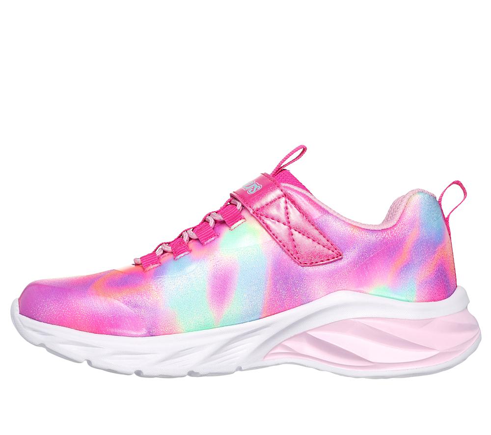 Girls's Skechers Coastline Sneakers Pink / Multicolor  USA |  1287-KHVUY