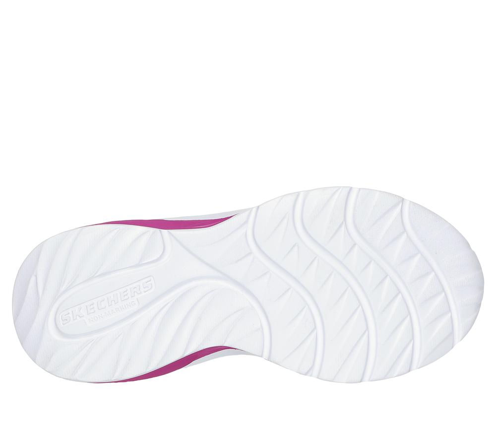 Girls's Skechers Coastline - Flutter Fly Sneakers Black / Multicolor  USA |  6749-CVFHS